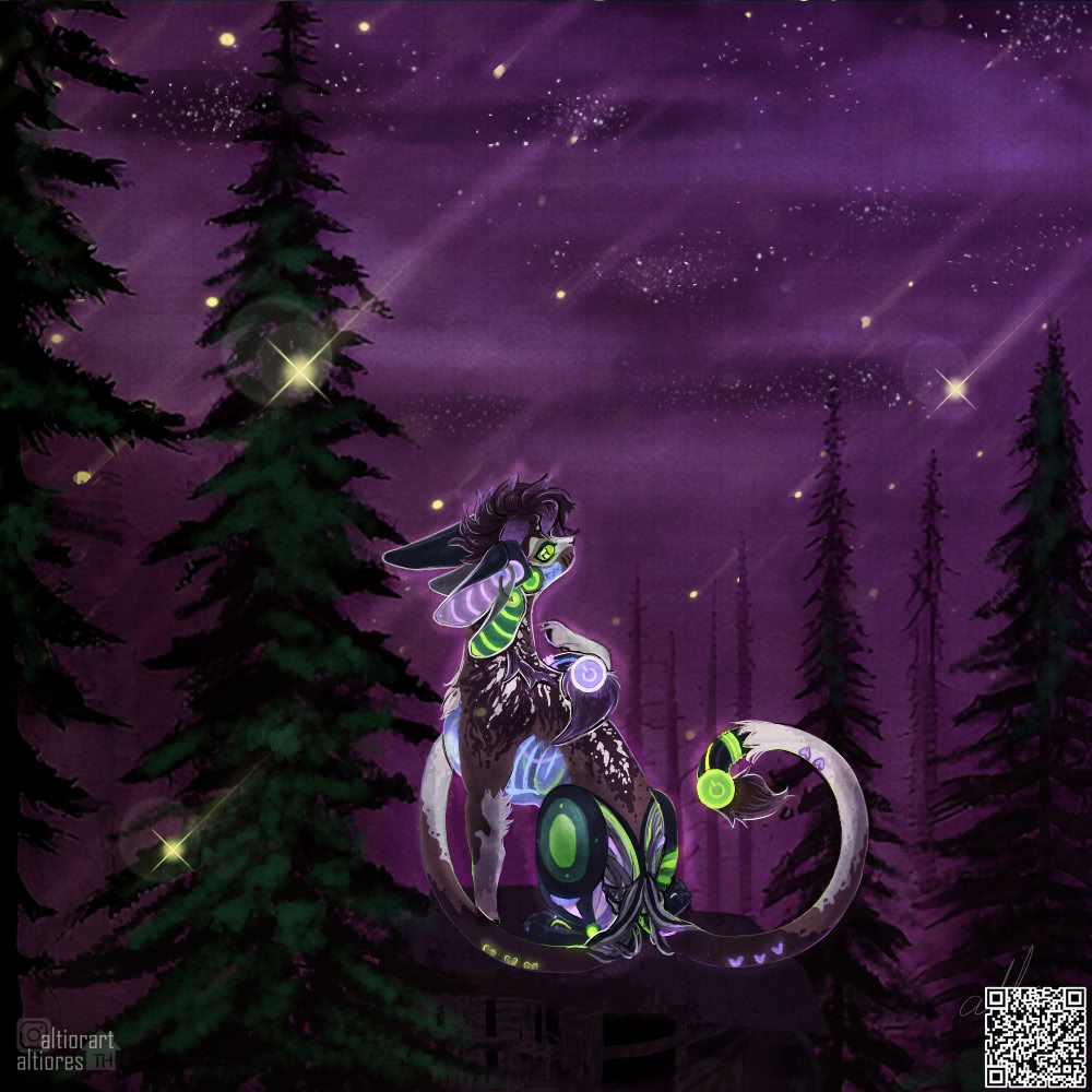 Rendered artwork of an adoptable character