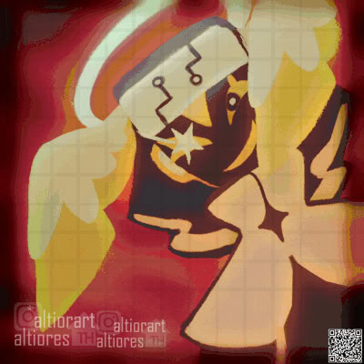 Rendered head artwork of a creature adoptable character with subject