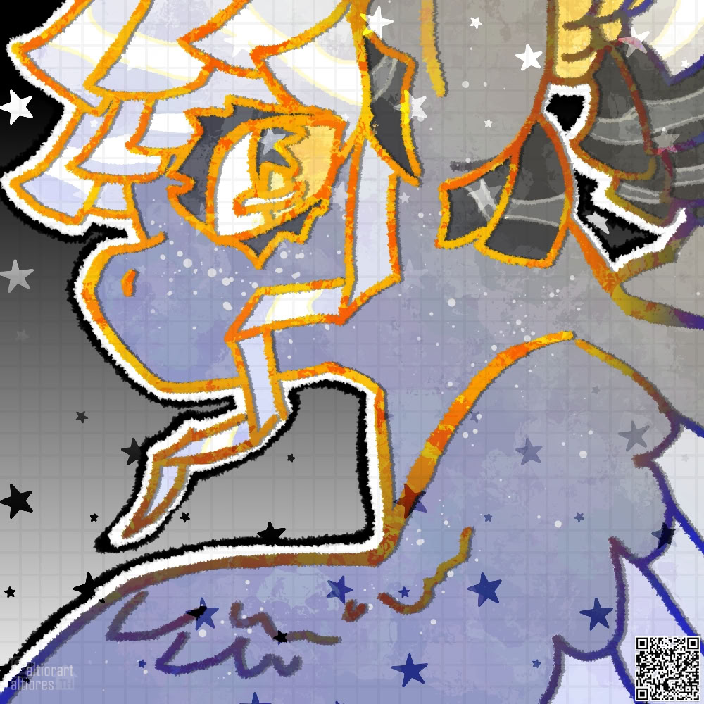 FanC abstract head artwork with subject, MLP, favourite