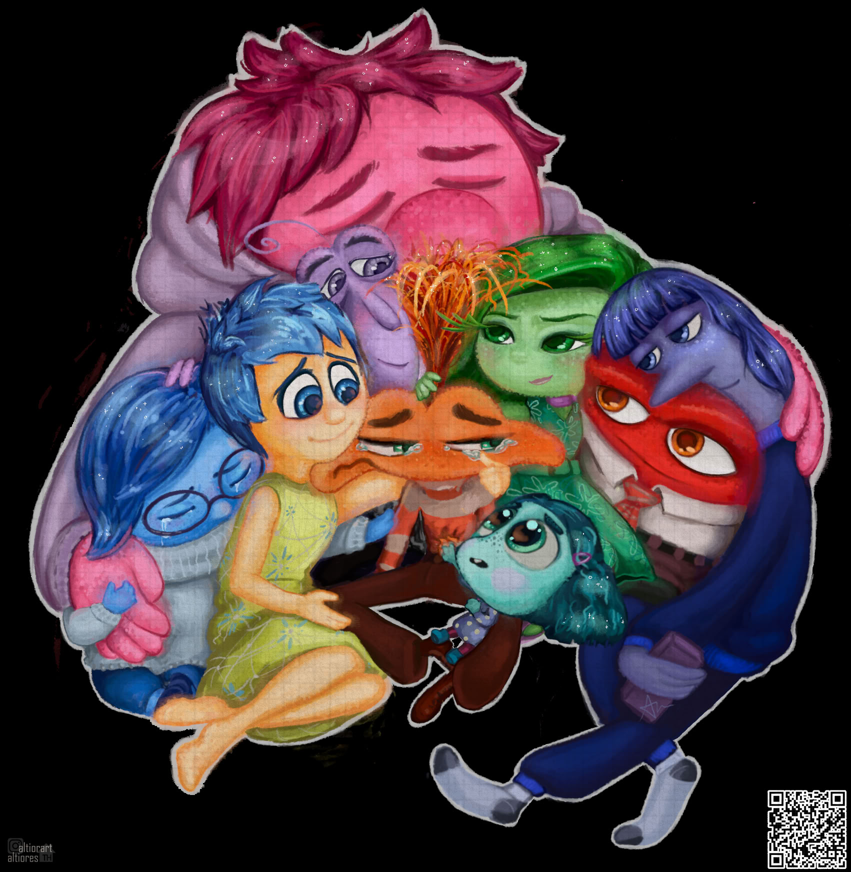 FanC rendered fullbody artwork with subject, multiple